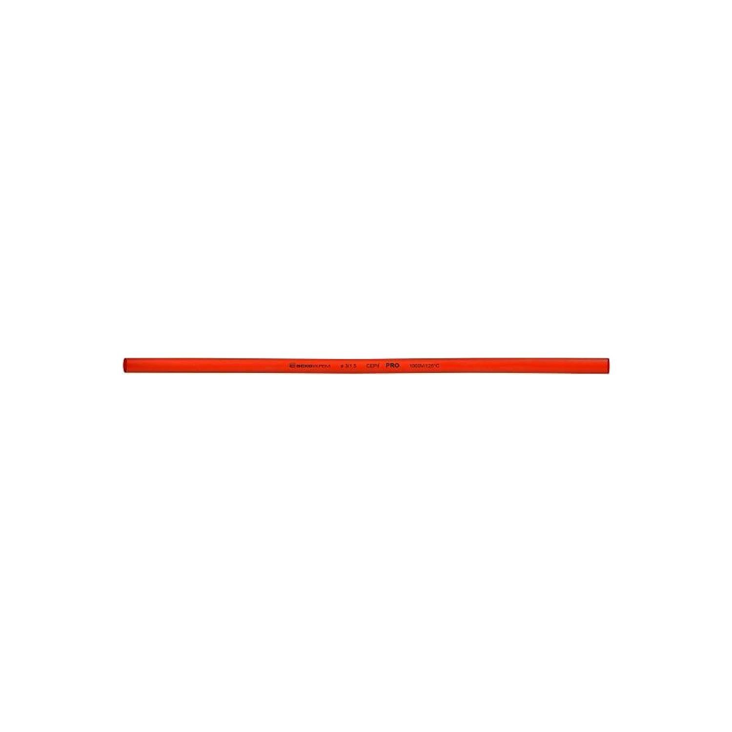 Трубка термоусадочная Аско-Укрем PRO ⌀3/1,5 мм 1 м Красный (A0150040463)