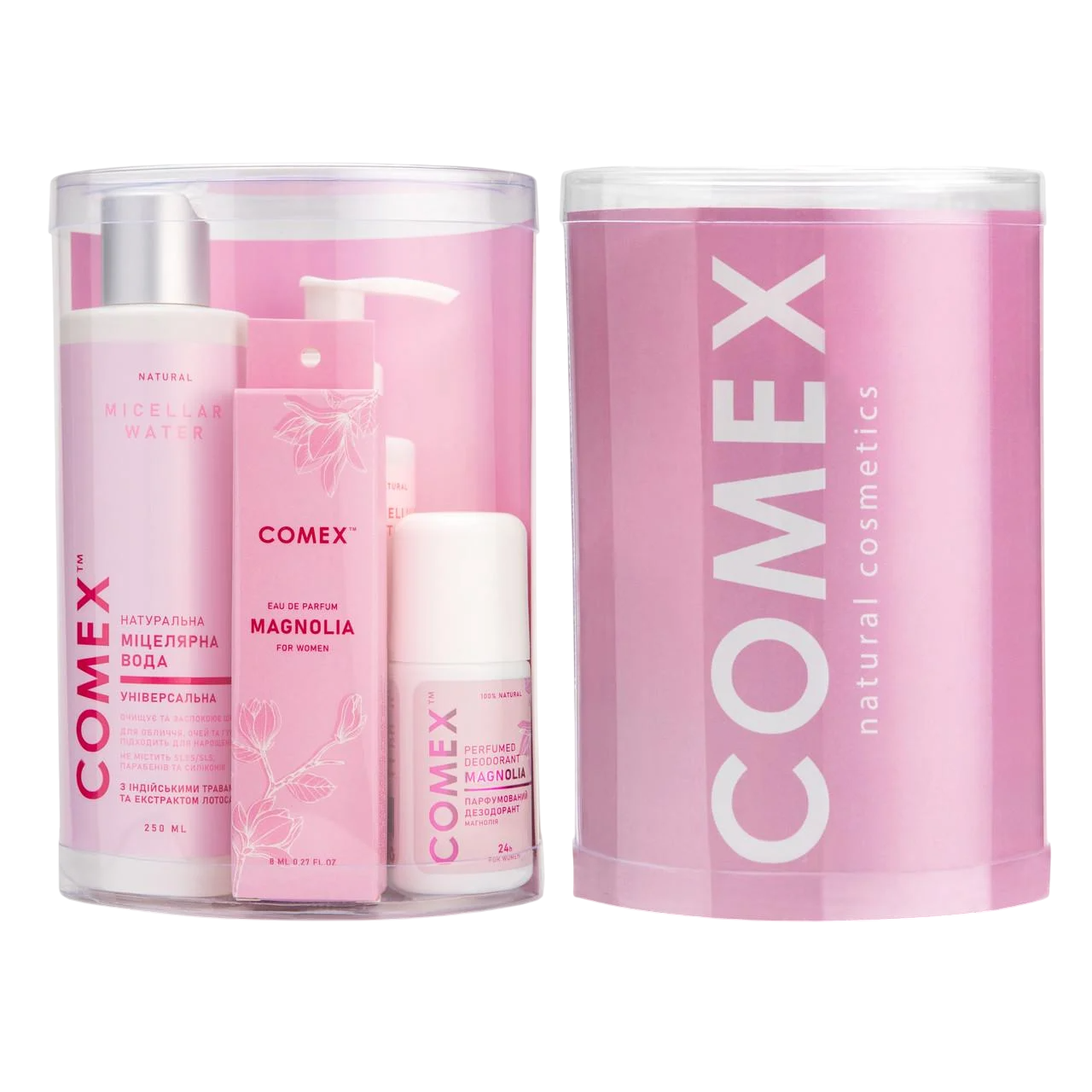 Подарунковий набір для волосся та тіла Comeх 6.10 Магнолія