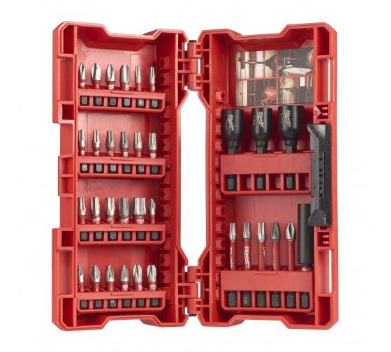 Набор бит ударных Milwaukee Shockwave 33 шт. (4932430905) - фото 2 Набор бит ударных Milwaukee Shockwave 33 шт. (4932430905) - фото 2