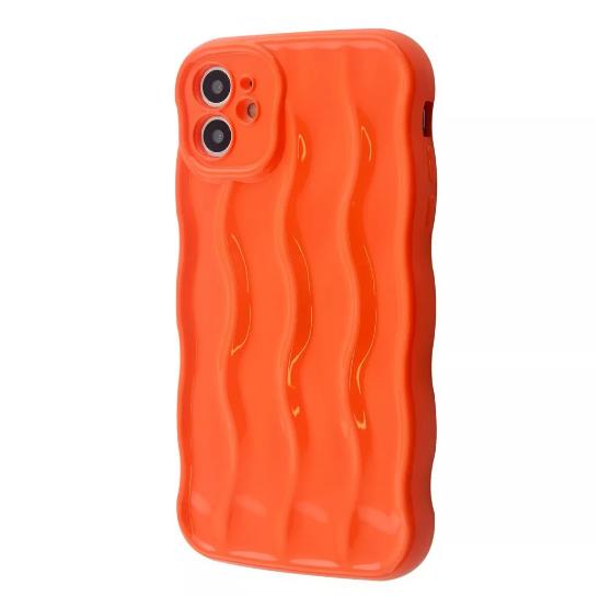 Чехол-накладка для телефона WAVE Lines Case - iPhone 11 orange (471100024)