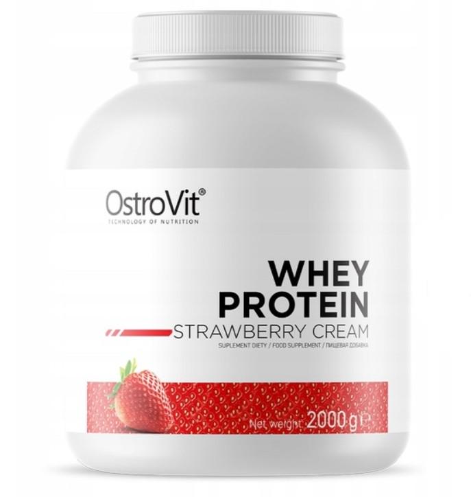 Протеїн OstroVit Whey Protein 2 кг Полуниця Протеїн OstroVit Whey Protein 2 кг Полуниця