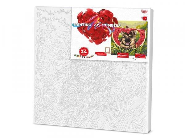 Картина по номерам Danko Toys №8 Щенок 40х40 см серия 2 (KpNe-40x40-02-08) Картина по номерам Danko Toys №8 Щенок 40х40 см серия 2 (KpNe-40x40-02-08)