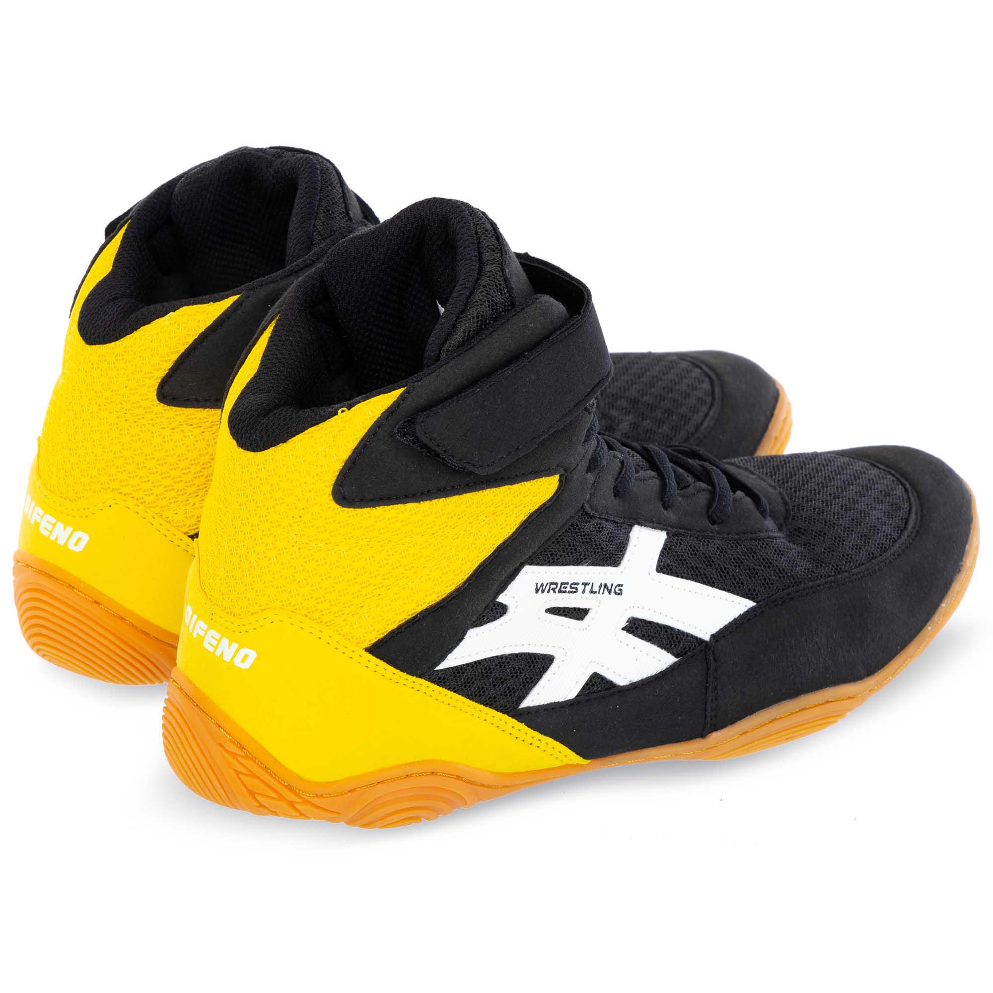 Борцівки Difeno W-2005-7 р. 43/27,5 см Чорний/Жовтий (6936116104759) - фото 5 Борцівки Difeno W-2005-7 р. 43/27,5 см Чорний/Жовтий (6936116104759) - фото 5