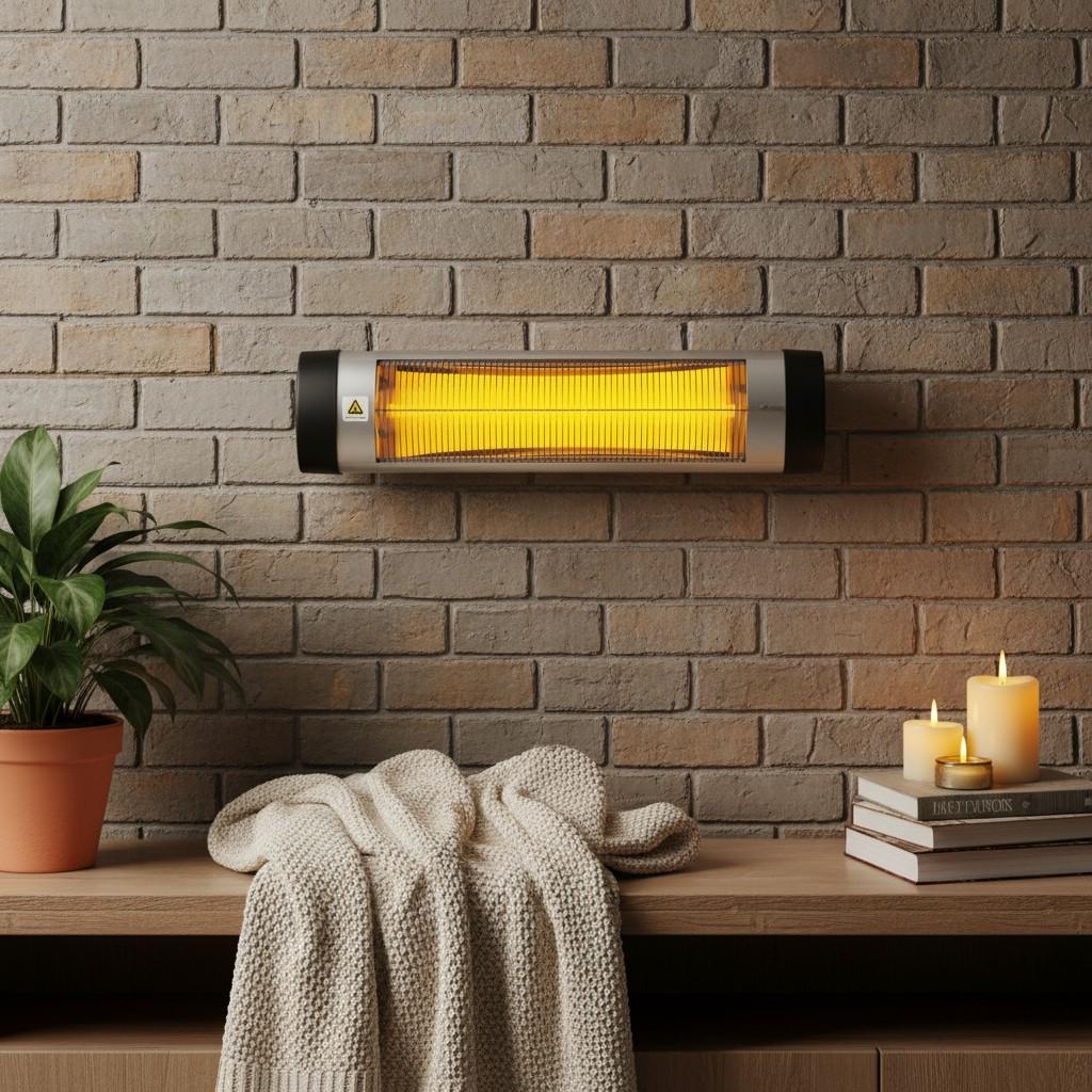 Инфракрасный обогреватель кварцевый универсальный 5 режимов 2000 Вт Черно-серебристый (IH-2000-Q1S1) - фото 9 Инфракрасный обогреватель кварцевый универсальный 5 режимов 2000 Вт Черно-серебристый (IH-2000-Q1S1) - фото 9