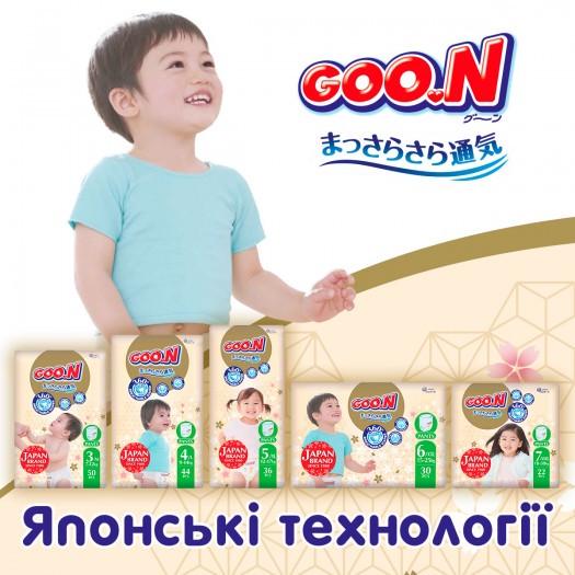 Трусики-подгузники Goo.N Premium Soft для детей 2XL 15-25 кг 30 шт. (F1010101-159-ks) - фото 8