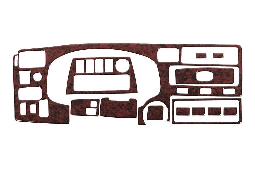 Накладки на панель Meric для Toyota Rav 4 1996-2001 гг. пластик Дерево (84917)