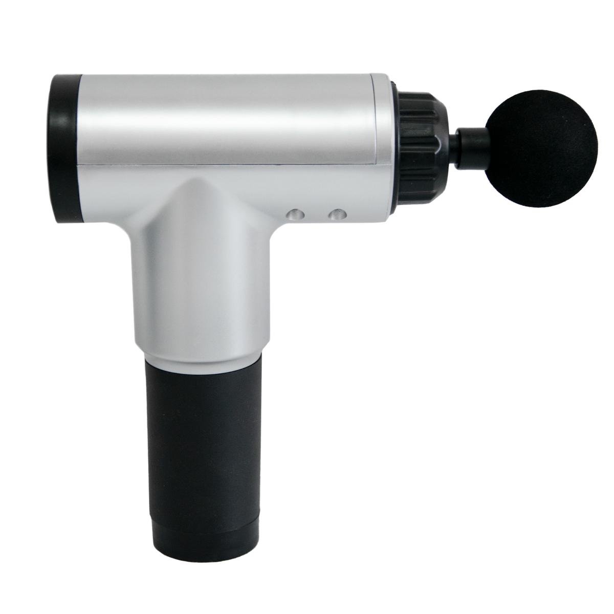 Пістолет масажний ручний Massage gun перкусійний 20 Вт Сірий (1010007-Gray)