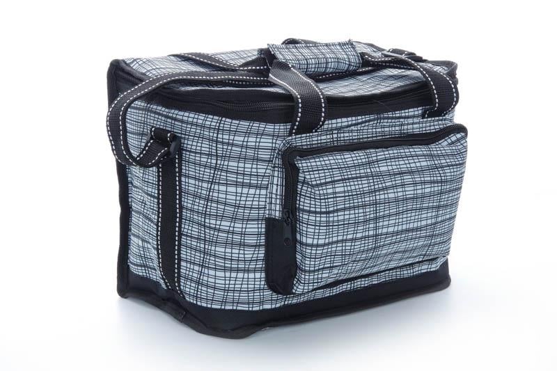 Термосумка Сила 15 л 32х20х24 см Черно-белый (960604)