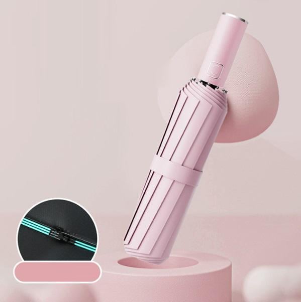 Зонтик складной 18641 105 см Розовый (5011876)