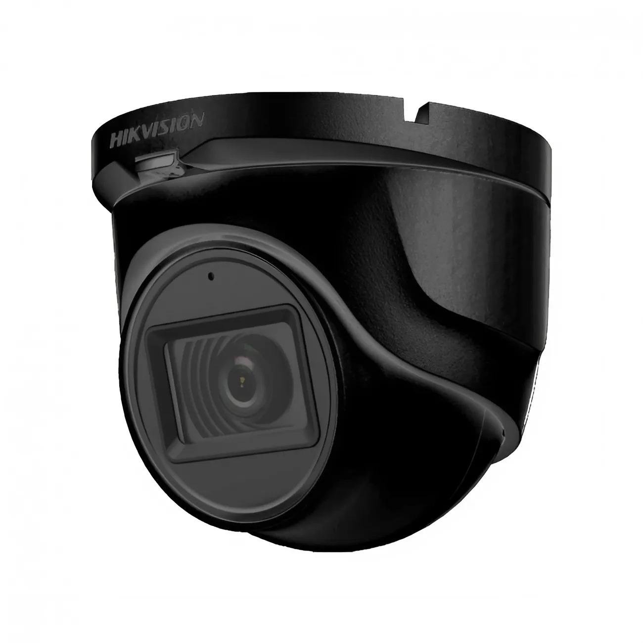 Камера видеонаблюдения с микрофоном Hikvision DS-2CE76H0T-ITMFS 2,8 мм с защитой IP67 5 Мп Черный (26075921)