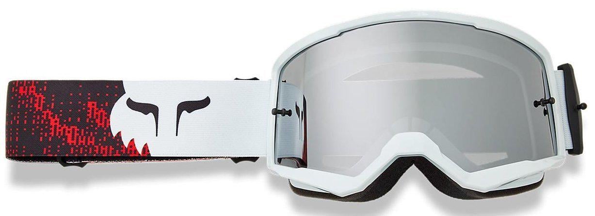 Мотоочки Fox MAIN II SPARK Goggle KAIROS Fluo Red/Mirror Silver Lens (51508)