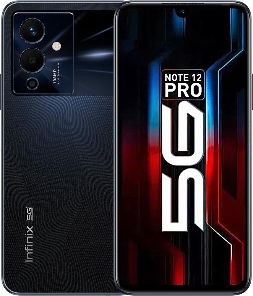 ᐉ Смартфон Infinix Note 12 Pro 5G 8/128 Гб Black (1808416444)