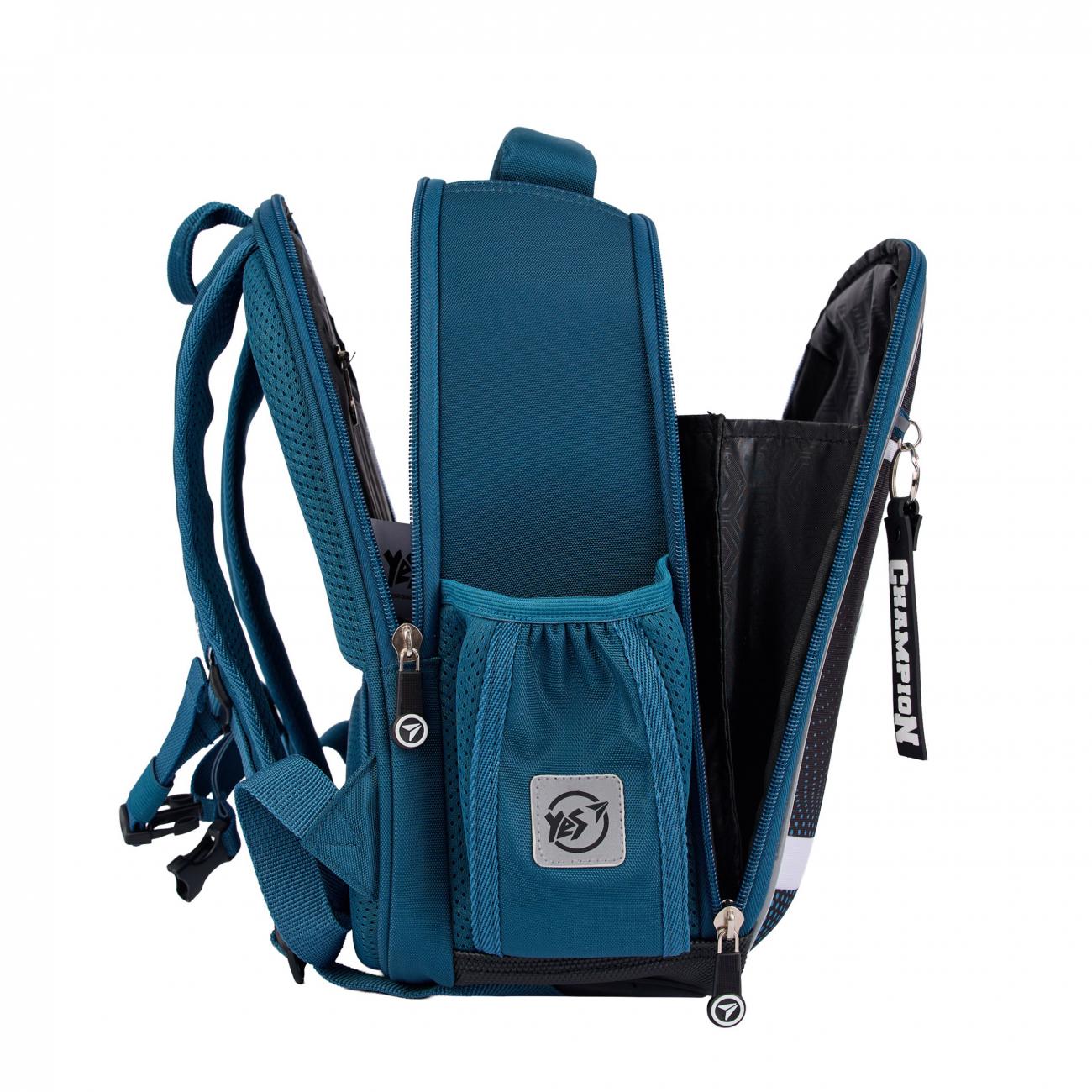 Рюкзак школьный каркасный с ортопедической спинкой YES H-100 Football Game (000995062) - фото 6 Рюкзак школьный каркасный с ортопедической спинкой YES H-100 Football Game (000995062) - фото 6