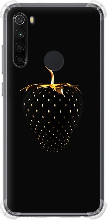 Чехол на Xiaomi Redmi Note 8 Черная клубника (3585sp-1787-42517)