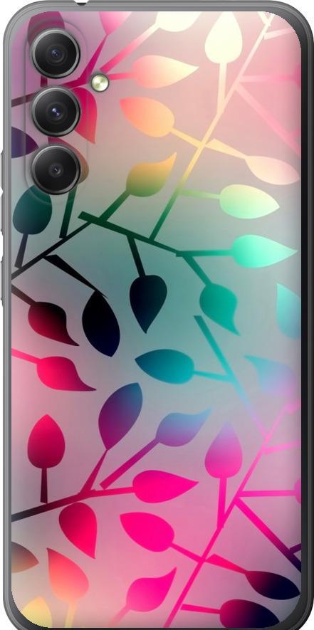 Чехол на Samsung Galaxy A34 A346E Листья (2235u-2936-42517)
