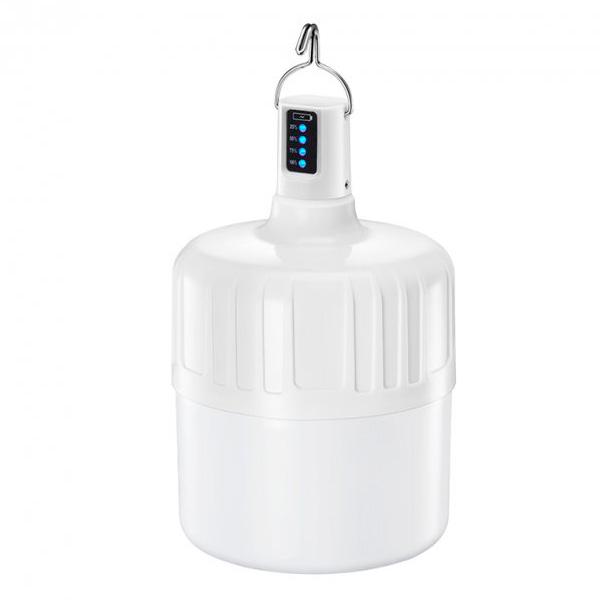 Лампа аккумуляторная LED DP-7812 C259d897 с крючком USB зарядка 18 W 2000 mAh