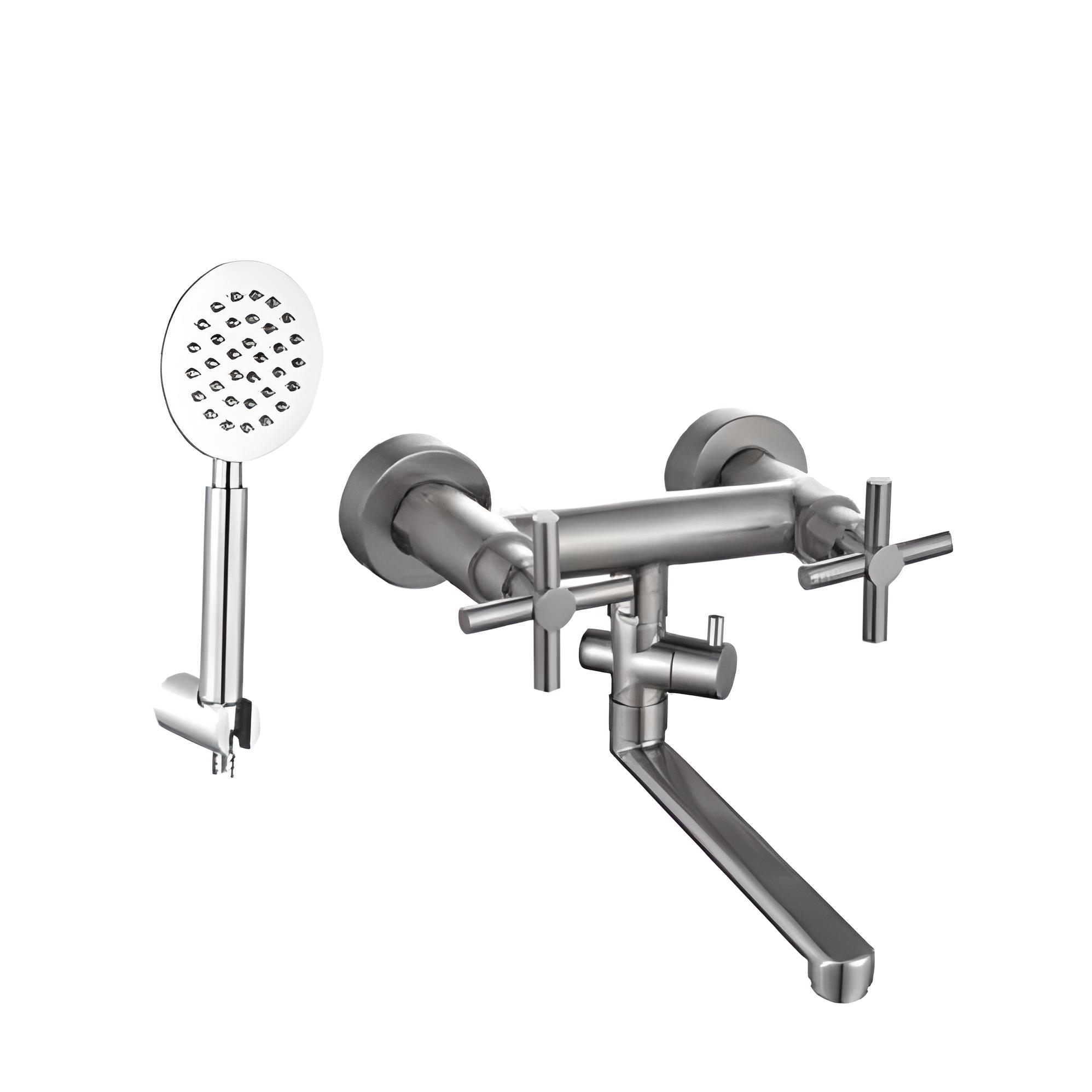 Смеситель для ванной Wezer VAL6-10 Сатин (SQ-1044129)