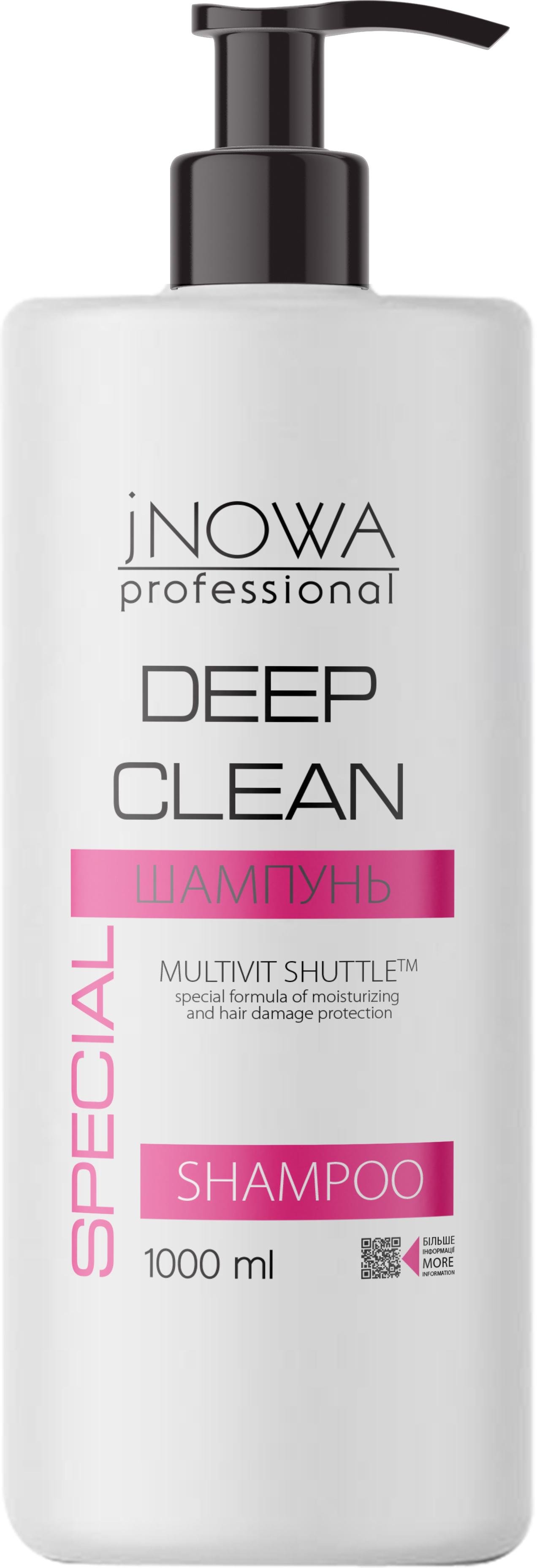 Шампунь jNOWA Professional Deep Clean 1000 мл