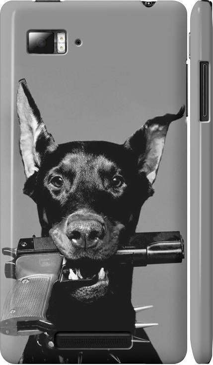 Чехол на Lenovo Vibe Z K910 Доберман (2745m-85-42517)