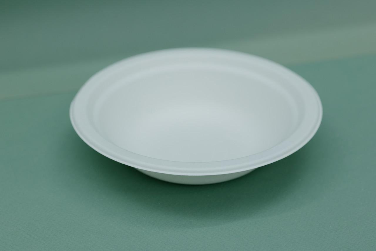 Одноразовая миска из картона 400 мл 125 шт. (00000000479) - фото 2