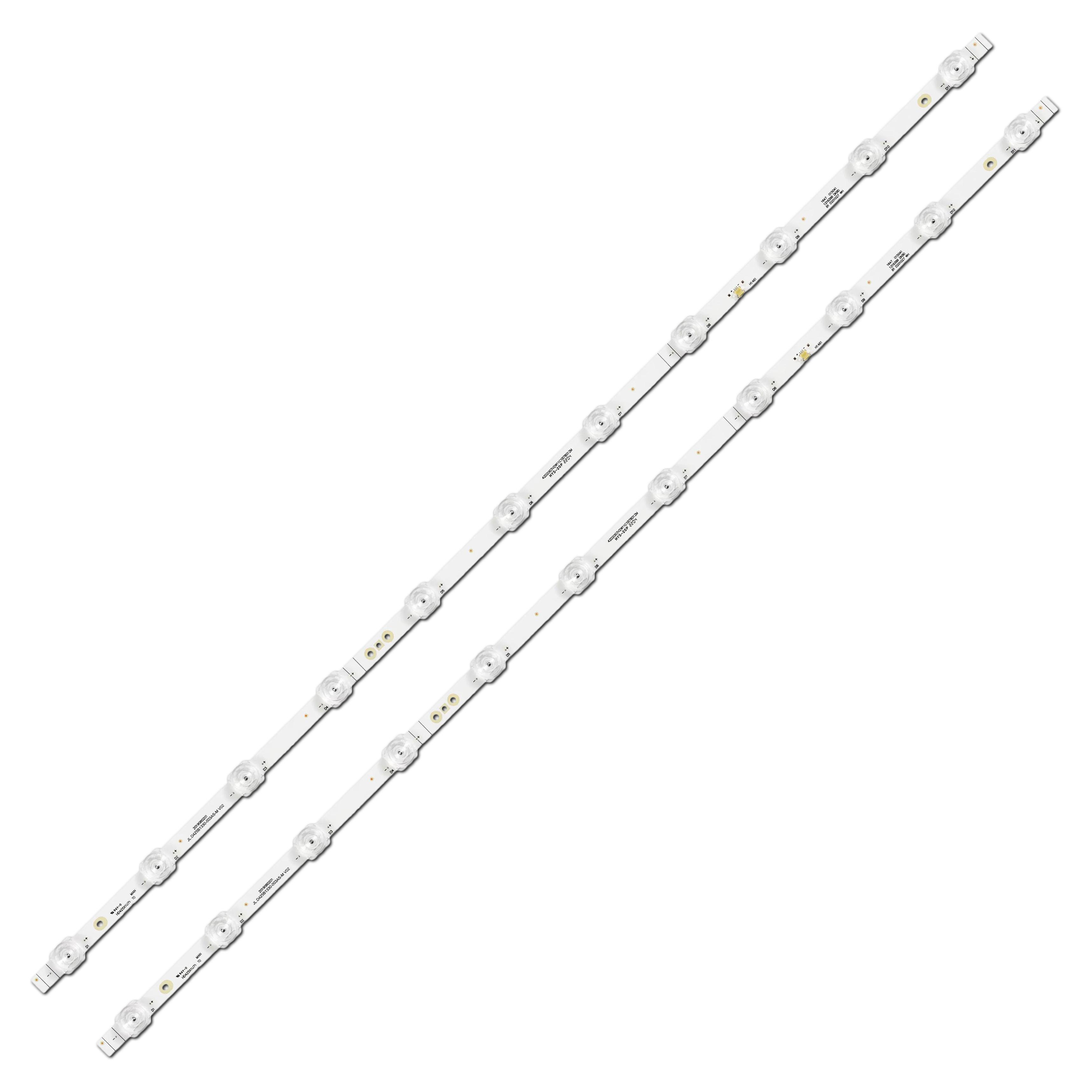 Комплект LED подсветки для TV JL.D425B1330-003AS-M_V02 HD425X1U71-T0 SVH425A09 HD425X1U81-T0L1 HD430X1U81-T0L1 43" 2 шт. (ART-13940)