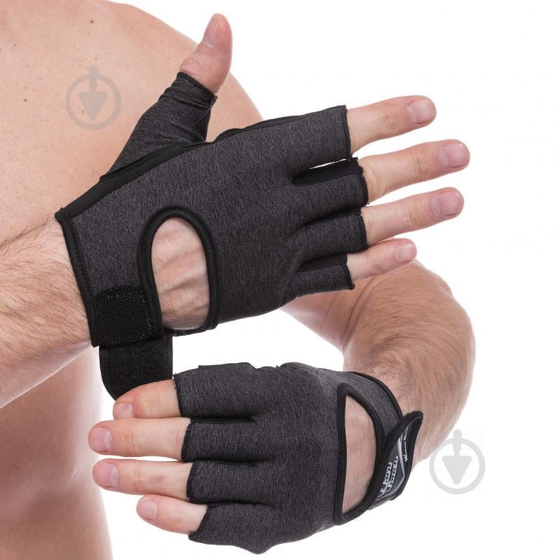 Перчатки для фитнеca planeta-sport HARD TOCH FG-001 XS Черный