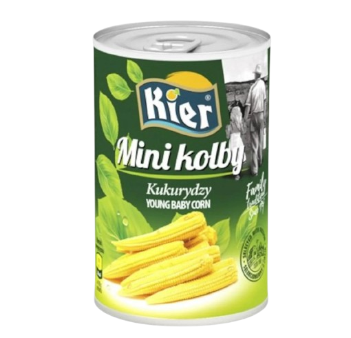 Кукуруза Kier mini Kolby Kukurydzy Young Baby Corn 425 г