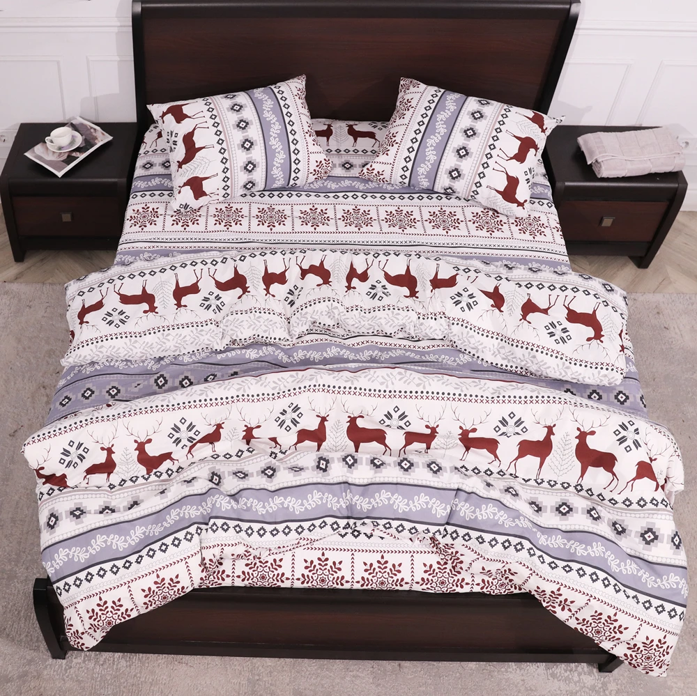 Комплект постельного белья ТМ Черешенька из бязи Gold полуторный 150х220 cм (1516321) Комплект постельного белья ТМ Черешенька из бязи Gold полуторный 150х220 cм (1516321)