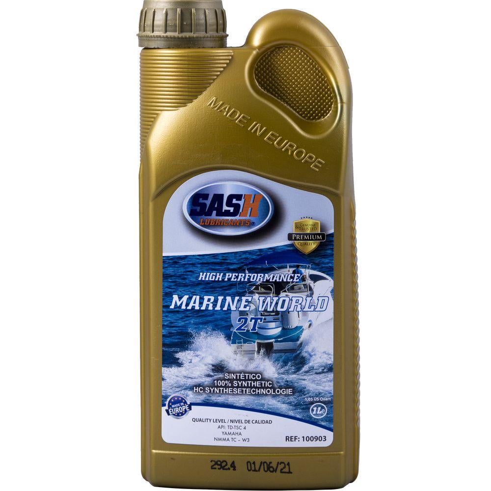 Моторне мастило SASH MARINE WORLD 2T TC-W3 1 л (104617)