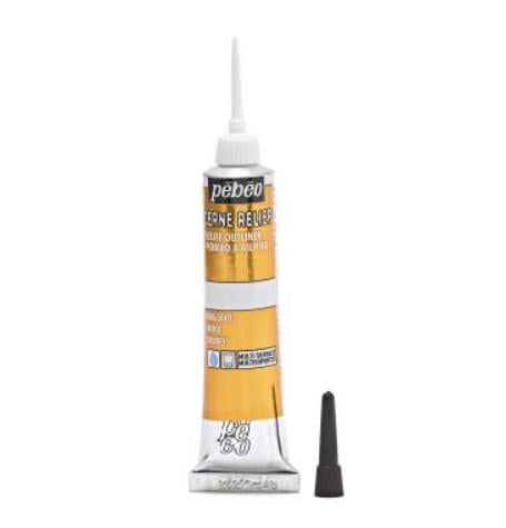 Контур по склу Pebeo Cerne Relief Vitrail 20 мл Золотий королівський (P-773100)
