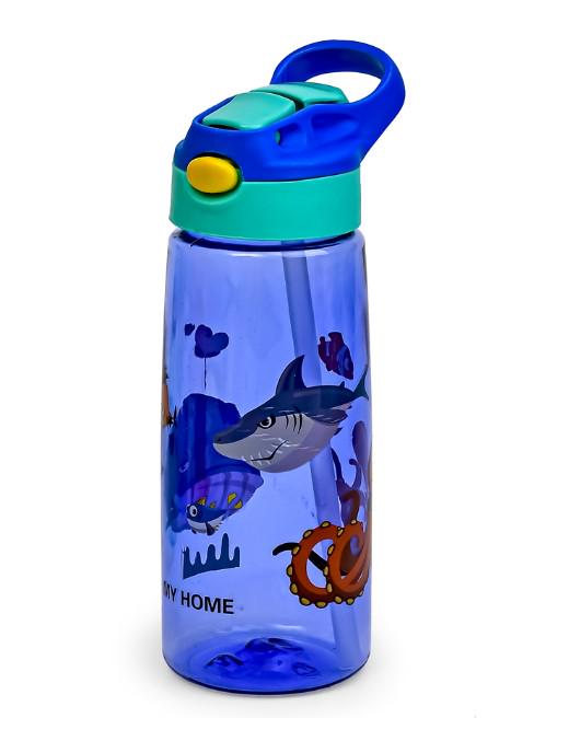 Пляшка-поїлка дитяча з трубочкою 650 мл (AN012666)