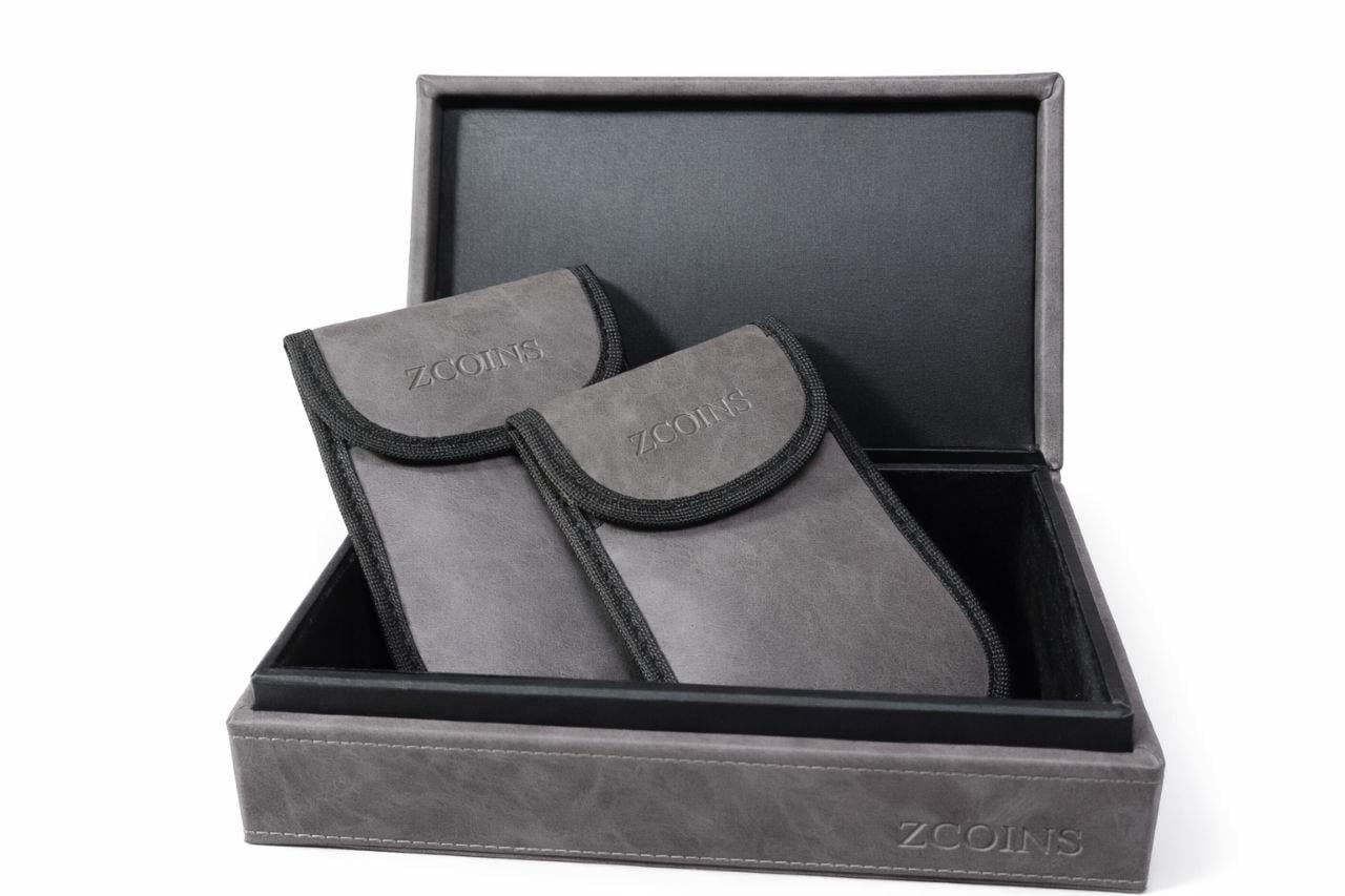 Комплект захисних чохлів та кейс Faraday ZCOINS RFID з ефектом клітки Фарадея (33481076)