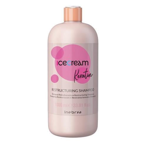 Шампунь відновлюючий з кератином INEBRYA Keratin Restructuring Shampoo 1000 мл (2523418333)