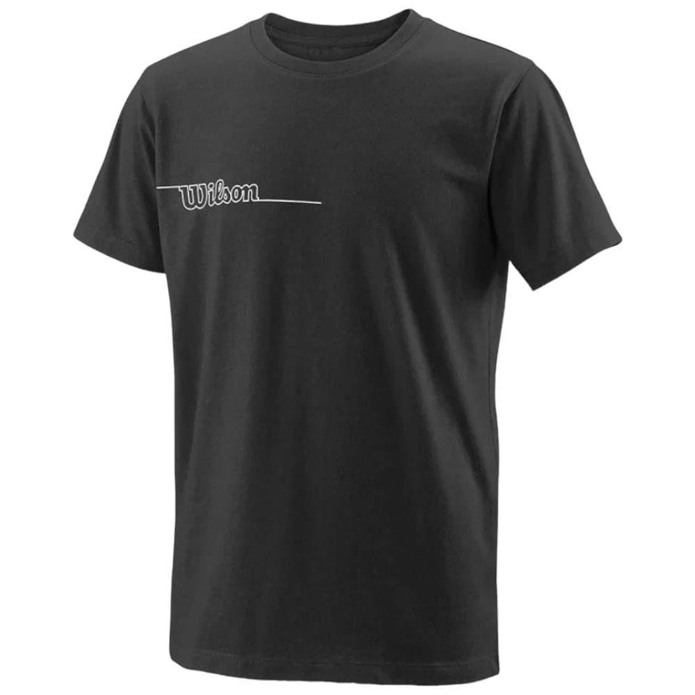 Футболка детская Wilson TEAM II TECH TEE Y 152-158 см Черный (WRA796601 152-158)