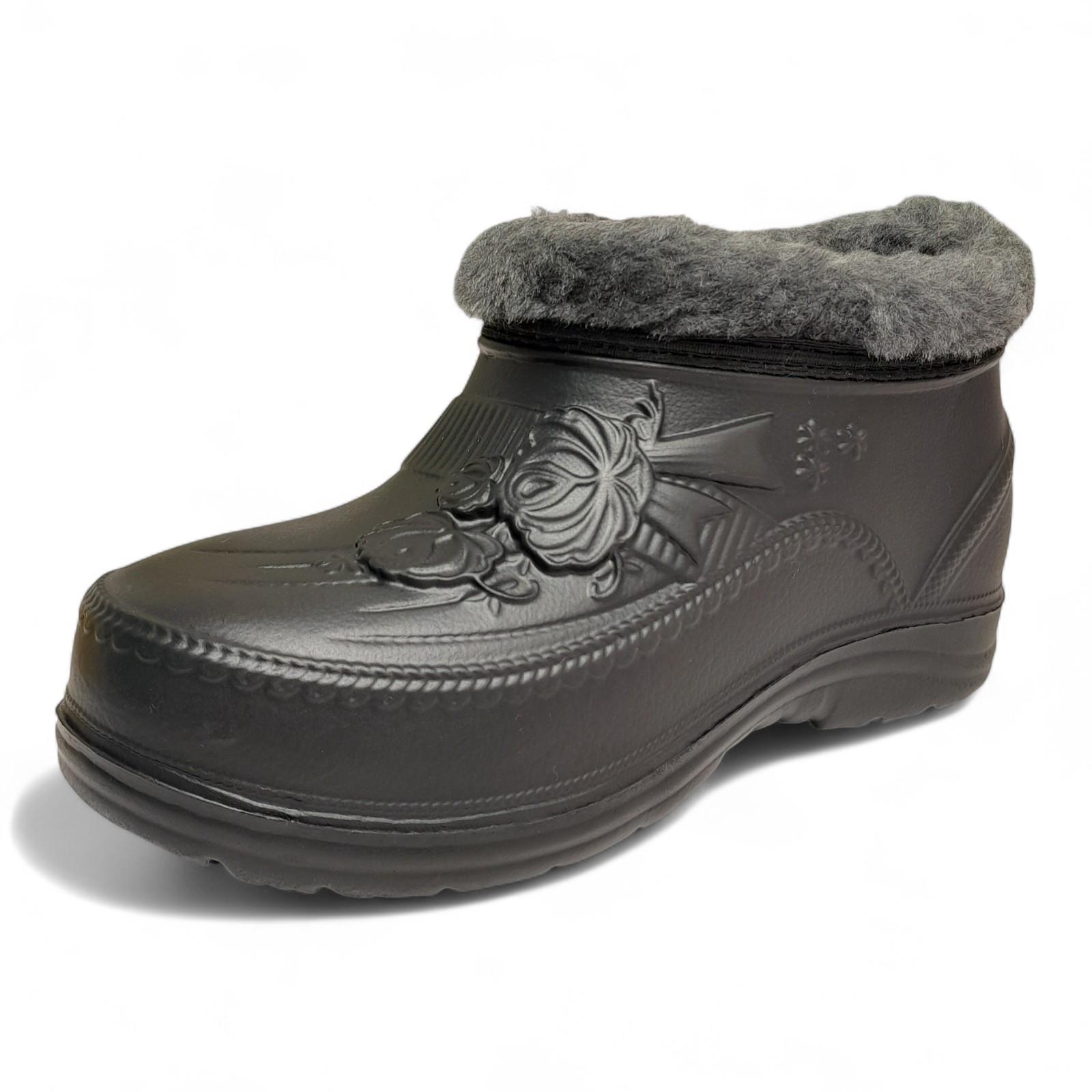 Калоші жіночі зимові GIPANIS GP-32 р. 38 24,5 см Чорний (2763448922) - фото 2 Калоші жіночі зимові GIPANIS GP-32 р. 38 24,5 см Чорний (2763448922) - фото 2