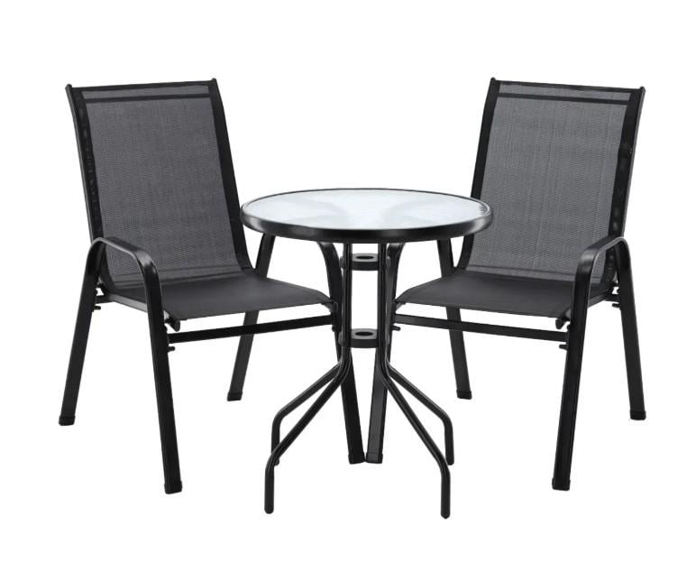 Комплект садовой мебели Garden line Черный