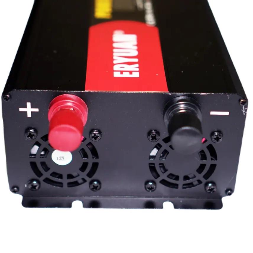 Преобразователь напряжения Eryuan 6000 W LCD DC/AC 12-220V с чистой синусоидой и вольтметром Black (2024911629) - фото 3 Преобразователь напряжения Eryuan 6000 W LCD DC/AC 12-220V с чистой синусоидой и вольтметром Black (2024911629) - фото 3
