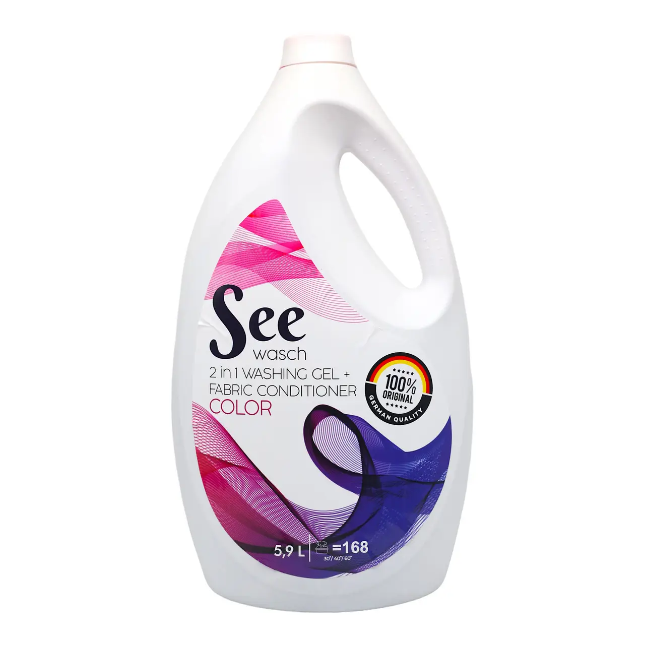 Гель для стирки цветных вещей See Wash 5,9 л 168 стирок (3099949741)
