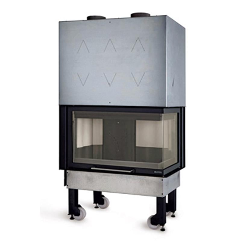 Топка каминная La Nordica Monoblocco 800 Angolo DX правое боковое стекло без рамы