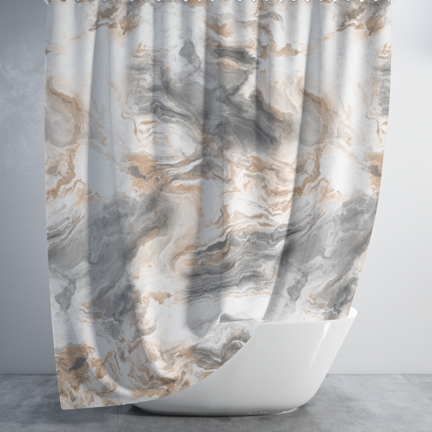 Штора для ванної Tropik BaranGrey 240x200 см (5203/240)