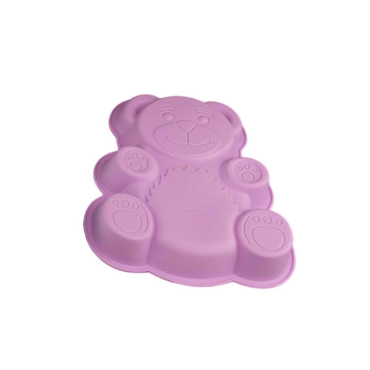 Форма для выпечки силиконовая A-Plus Мишка (1972C)