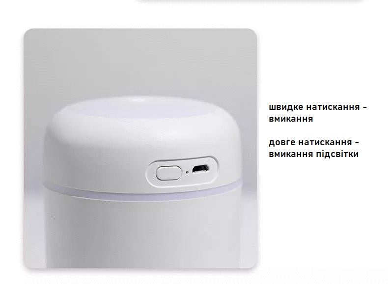 Зволожувач повітря H2O USB з підсвічуванням 10 фільтрів (615fb699) - фото 8 Зволожувач повітря H2O USB з підсвічуванням 10 фільтрів (615fb699) - фото 8