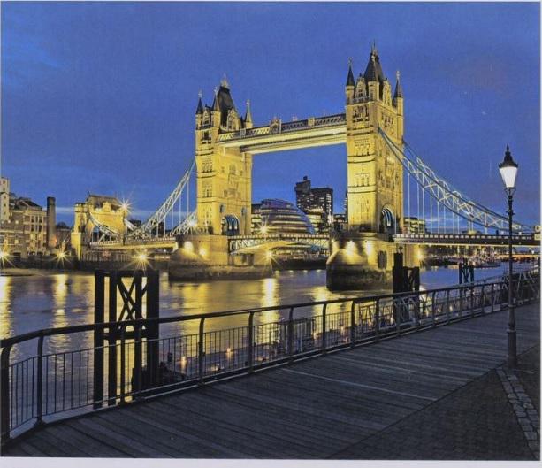 Алмазна мозаїка TK Group Лондонський Міст 14 кольорів 30х40 см(GB 70017)