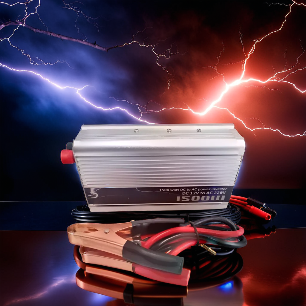 Інвертор автомобільний 12-220 В 1500 W З захистом З USB (2302724380) - фото 4 Інвертор автомобільний 12-220 В 1500 W З захистом З USB (2302724380) - фото 4