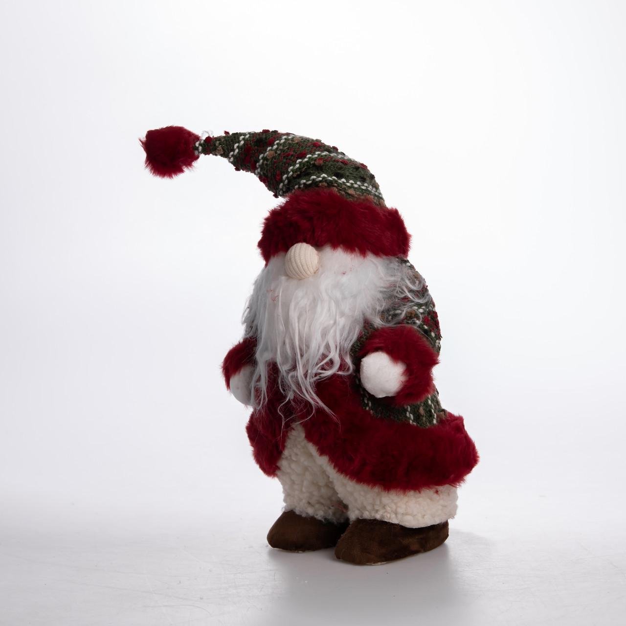 Фигурка Скандинавский Санта CR-4-9 15х14х38 см Красный (29912966)