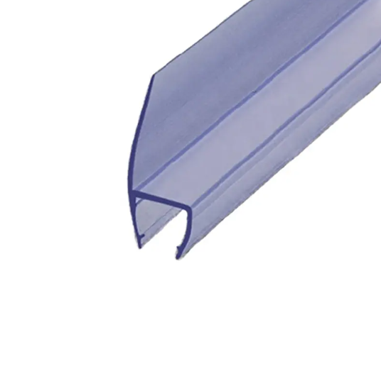 Ущільнювач для душових кабін силіконовий U-08 під товщину скла 4-6 мм (26325500)