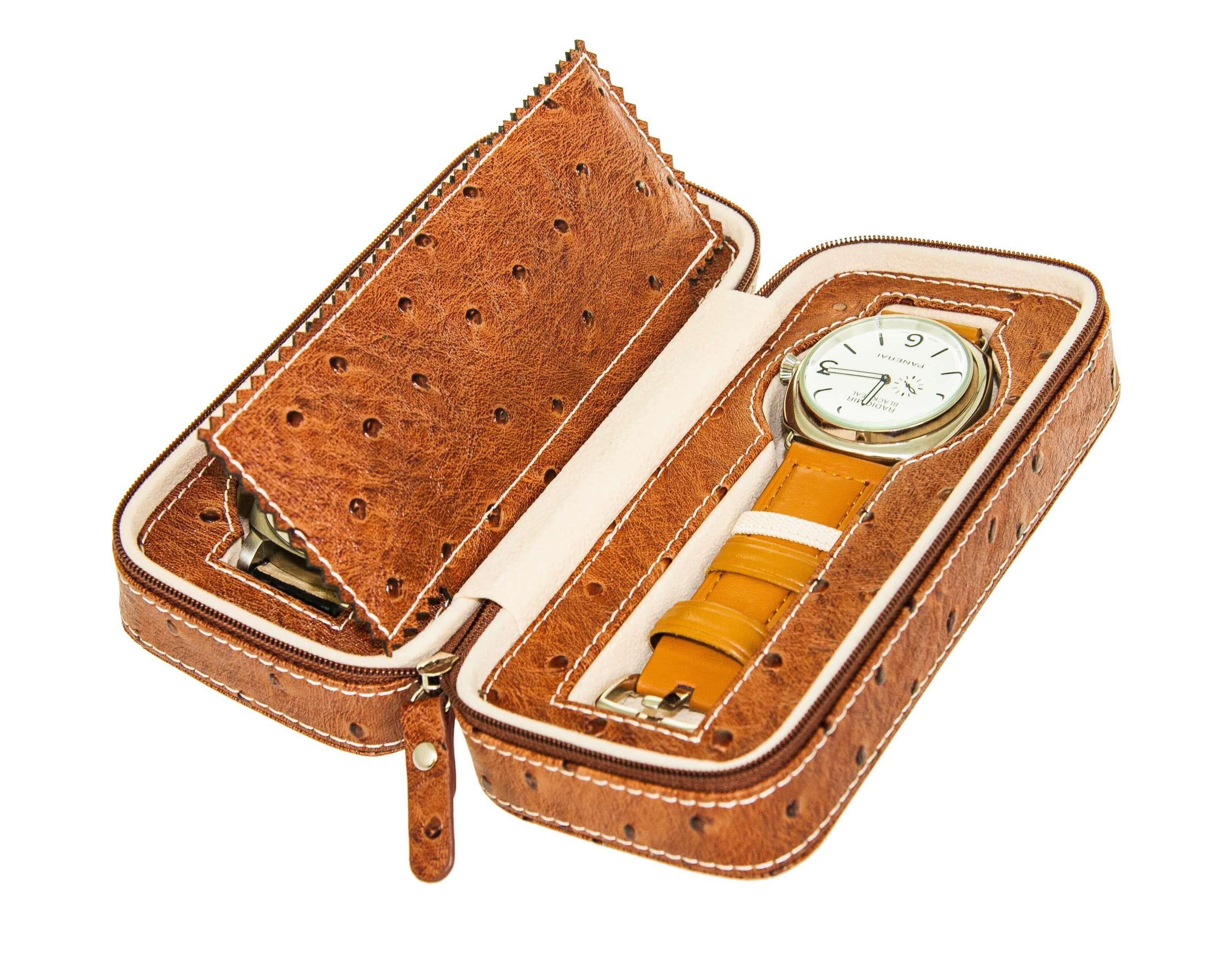 Шкатулка для хранения часов Salvadore Коричневый (Salvadore 2W-OS-DBR/PU)