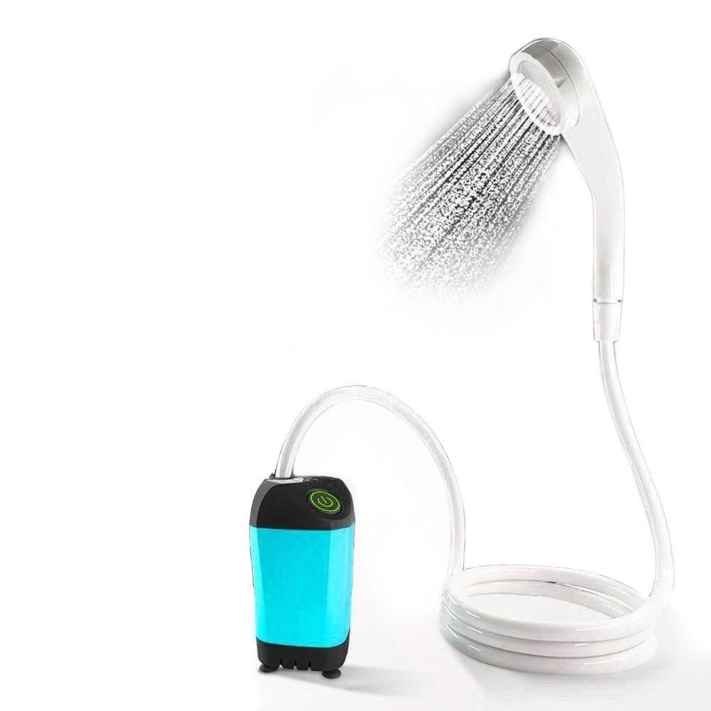 Душ портативный на Li-ion аккумуляторе 4400 мАч базовый комплект Бирюзовый (1771823805) - фото 4 Душ портативный на Li-ion аккумуляторе 4400 мАч базовый комплект Бирюзовый (1771823805) - фото 4