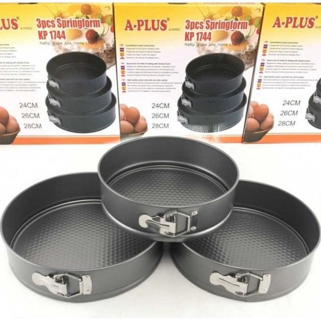Набір форм для випічки A-PLUS KP-+1744 3 шт
