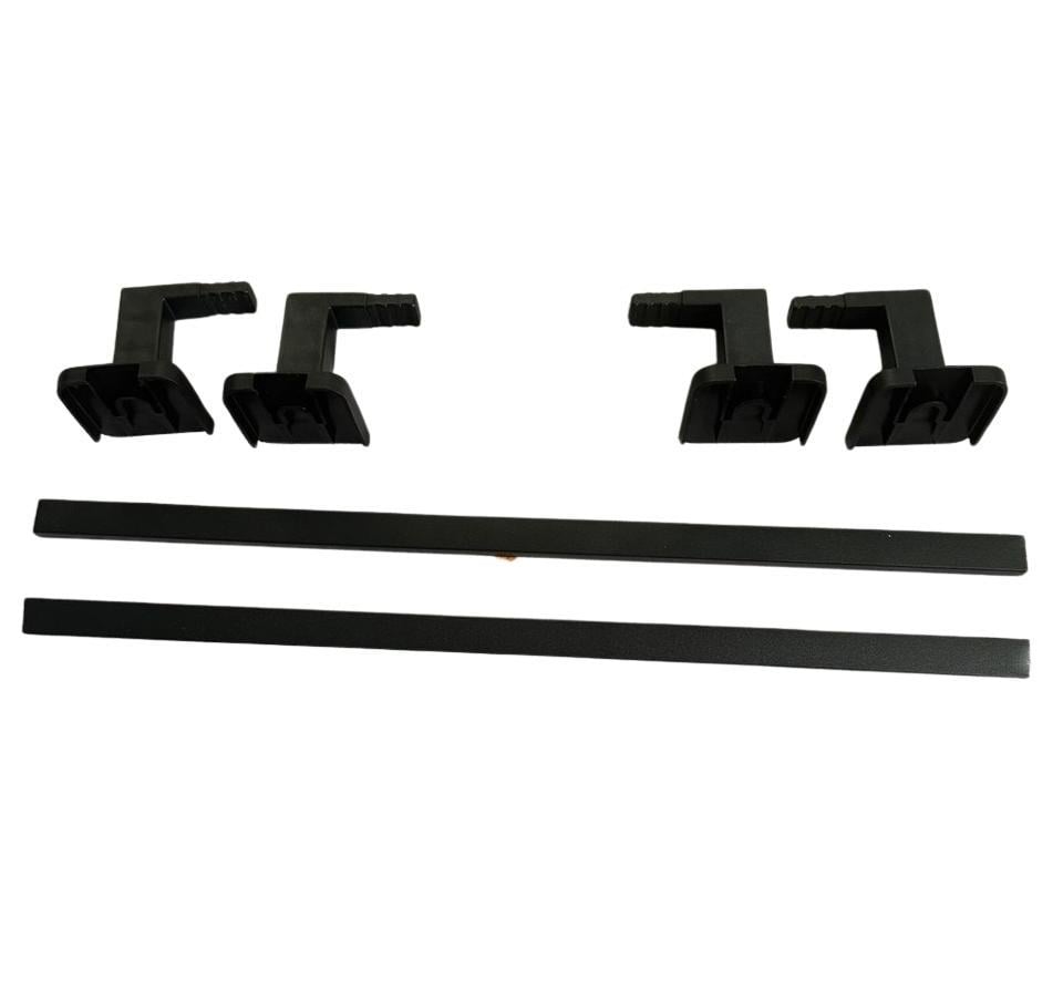 Полотенцедержатель одинарный прямой настенный металлический самоклеящийся 46x6x5 см 2 шт. Черный (D-0120) - фото 3 Полотенцедержатель одинарный прямой настенный металлический самоклеящийся 46x6x5 см 2 шт. Черный (D-0120) - фото 3